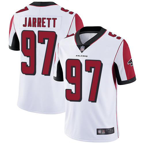 Atlanta Falcons Limited White Men Grady Jarrett Road Jersey NFL Football 97 Vapor Untouchable